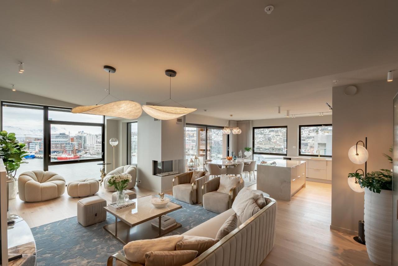 Vindlys Luxury Penthouse Apartment Tromsø Exterior foto