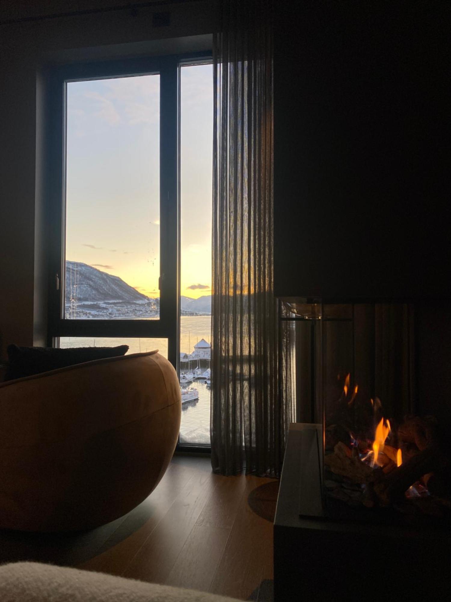 Vindlys Luxury Penthouse Apartment Tromsø Exterior foto