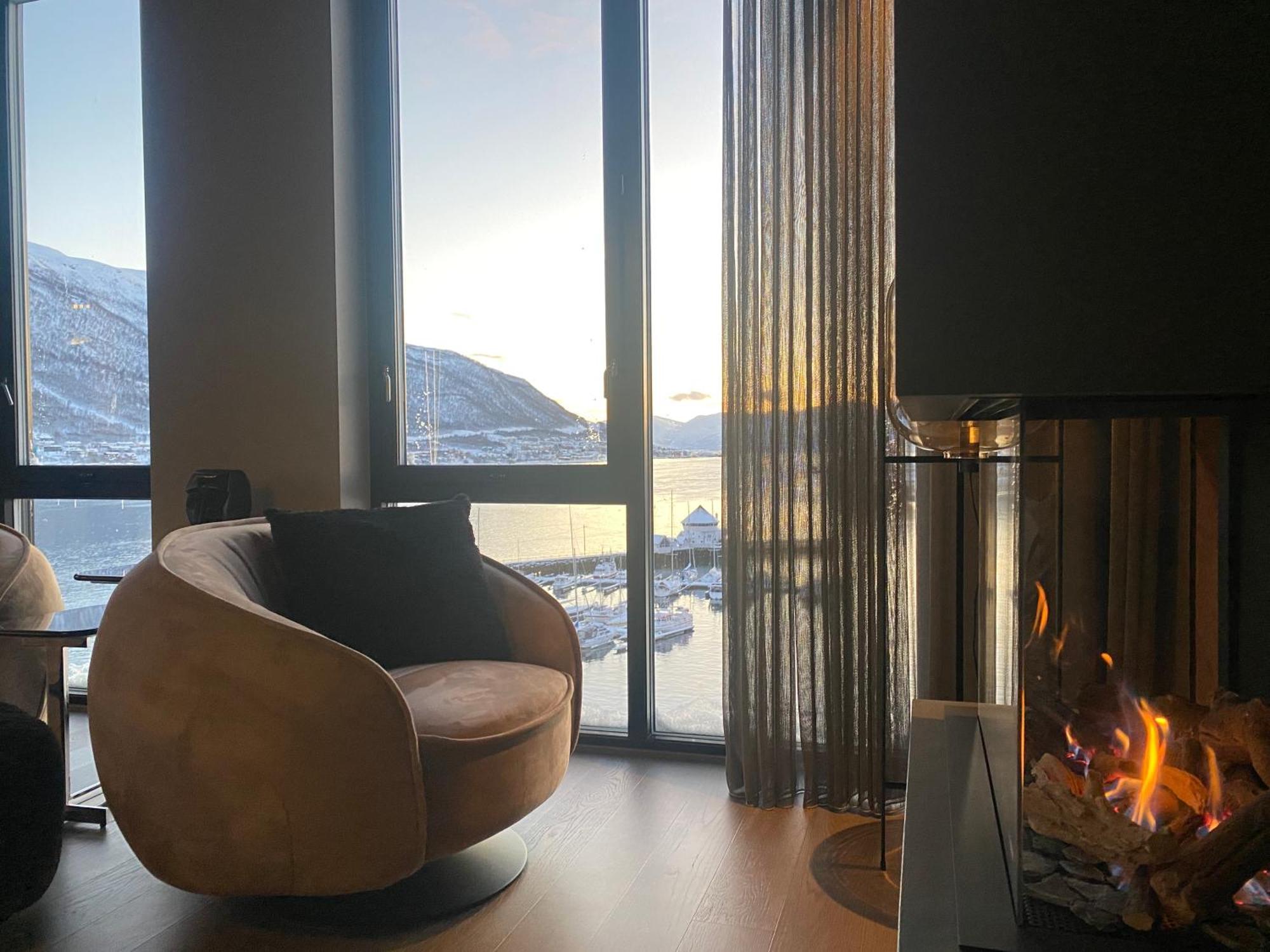 Vindlys Luxury Penthouse Apartment Tromsø Exterior foto