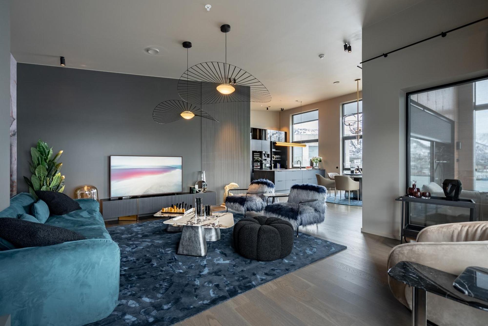 Vindlys Luxury Penthouse Apartment Tromsø Exterior foto