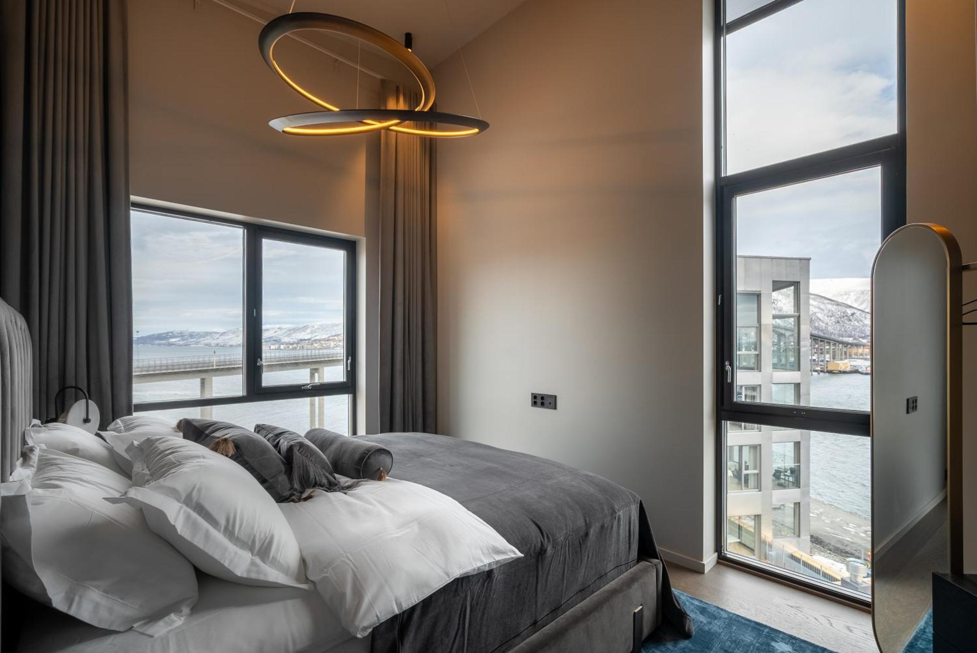Vindlys Luxury Penthouse Apartment Tromsø Exterior foto