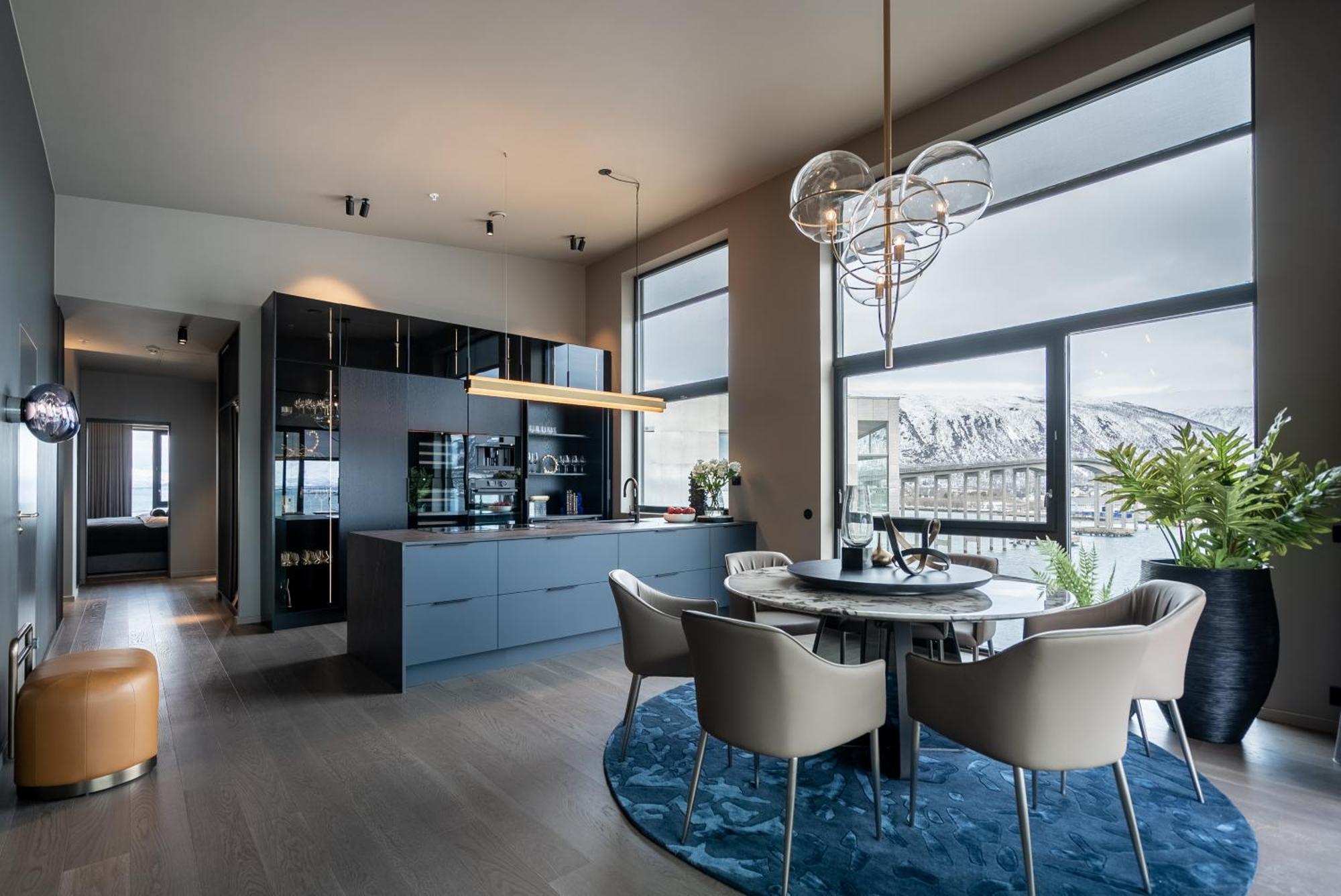 Vindlys Luxury Penthouse Apartment Tromsø Exterior foto